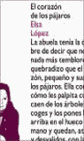 AEI. EL CORAZON DE LOS PAJAROS