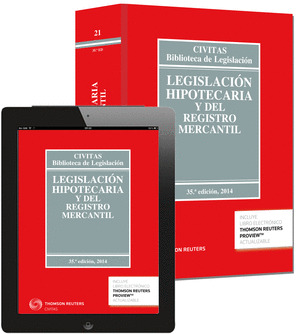 LEGISLACIÓN HIPOTECARIA Y DEL REGISTRO MERCANTIL (35ª EDICIÓN, 2014)