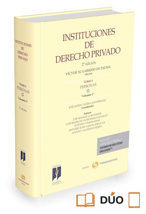 INSTITUCIONES DE DERECHO PRIVADO (PACK DÚO PAPEL + CLAVE E-BOOK)