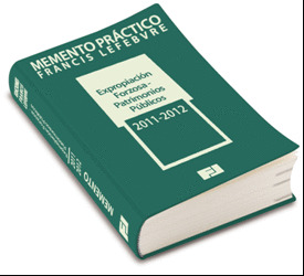MEMENTO EXPROPIACIÓN FORZOSA- PATRIMONIOS PÚBLICOS  2011-2012