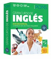 GRAN CURSO PONS DE INGLES (4 LIBROS + 6 CDS + DVD + GRAMATICA ESENCIAL)