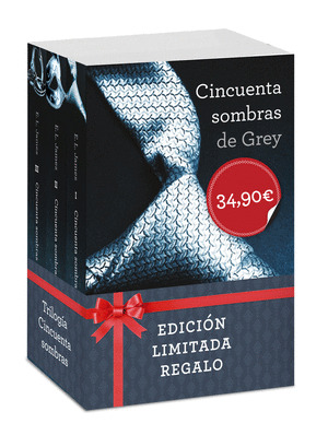 ESTUCHE TRILOGIA CINCUENTA SOMBRAS: CINCUENTA SOMBRAS DE GREY, CINCUENTA SOMBRAS MAS OSC