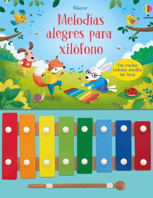 MELODÍAS ALEGRES PARA XILÓFONO (LIBRO E INSTRUMENTO)