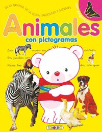 ANIMALES CON PICTOGRAMAS. AMARILLO