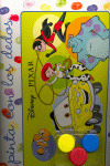 DISNEY/PIXAR. PINTA CON LOS DEDOS