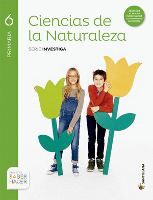 CIENCIAS DE LA NATURALEZA RESTO 6 PRIMARIA SANTILLANA