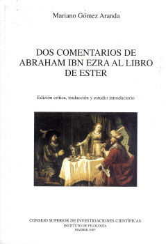 DOS COMENTARIOS DE ABRAHAM IBN EZRA EL LIBRO DE ESTER