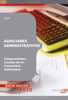 AUXILIARES ADMINISTRATIVOS CORPORACIONES LOCALES DE LA COMUNITAT VALENCIANA. TES