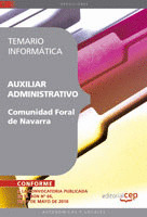 AUXILIAR ADMINISTRATIVO COMUNIDAD FORAL DE NAVARRA. TEMARIO INFORMÁTICA