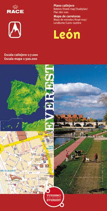 PLANO CALLEJERO LEON (INC.MAPA DE CARRETERAS)