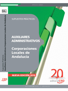 AUXILIARES ADMINISTRATIVOS CORPORACIONES LOCALES ANDALUCÍA. SUPUESTOS PRÁCTICOS