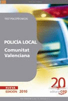 POLICIA LOCAL COMUNIDAD VALENCIANA TEST PSICOTECNICOS