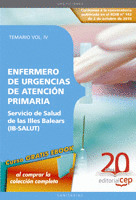 ENFERMEROS DE URGENCIAS DE ATENCIÓN PRIMARIA SERVICIO DE SALUD DE LAS ILLES BALE
