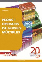 TEMARI PEONS I OPERARIS DE SERVEIS MÚLTIPLES. OPOSICIONS GENERALS