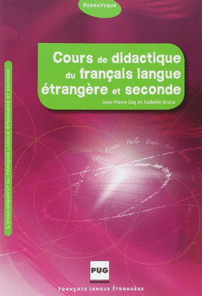 COURS DIDACTIQUE FRANCAIS LANGUE ETRANGERE ET SECO