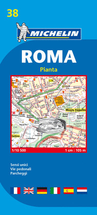 PLANO 38. ROMA (MAPA, CALLEJERO) -