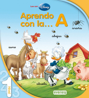 APRENDO CON LA A (LEO CON DISNEY) (N.1)