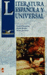 1BACH LITERATURA ESPAÑOLA Y UNIVERSAL