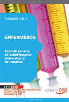 ENFERMEROS. SERVICIO CANARIO DE SALUD/HOSPITAL UNIVERSITARIO DE CANARIAS. TEMARI