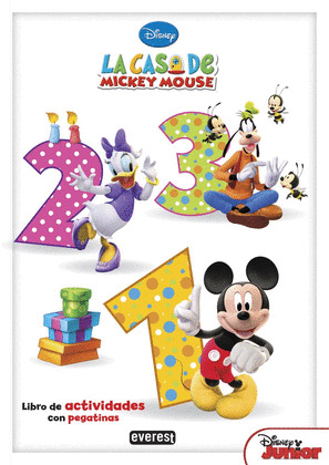 DISNEY LA CASA DE MICKEY MOUSE. 1-2-3 (LOS NÚMEROS)