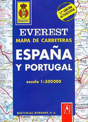MAPA EVEREST CARRETERAS-RACE (ESCALA 1:500.000)