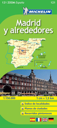 MADRID Y ALREDEDORES MAPA ZOO