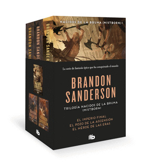 TRILOGIA NACIDOS DE LA BRUMA [MISTBORN] (PACK CON: EL IMPERIO FINAL  EL POZO DE