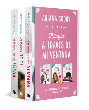 PACK TRILOGÍA HERMANOS HIDALGO (CONTIENE: A TRAVES DE MI VENTANA  A TRAVES DE TI  A TRAVÉS DE LA LLUVIA)