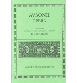 AUSONIUS OPERA.(IMPORTACION)