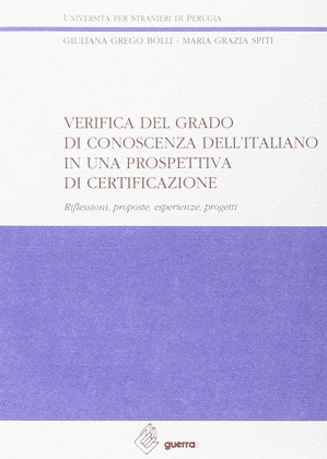 VERIFICA GRADO CONOSCENZA ITALIANO