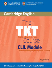 TKT COURSE, CLIL MODULE, THE  (STUDENT`S BOOK)