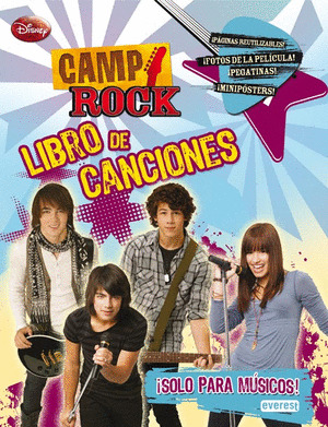 CAMP ROCK LIBRO DE CANCIONES
