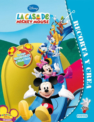 CASA MICKEY MOUSE,LA-RECORTACR, WALT DISNEY COMPANY, ISBN: 9788444164670