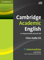 CAMBRIDGE ACADEMIC ENGLISH B1+ INTERMEDIATE CLASS AUDIO CD