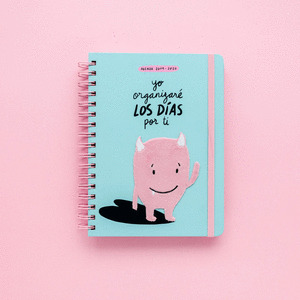 AGENDA ESCOLAR 2019-2020 LYONA: YO ORGANIZARÉ LOS DÍAS POR TI