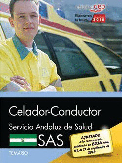 CELADOR-CONDUCTOR. SERVICIO ANDALUZ DE SALUD (SAS). TEMARIO ESPECIFICO