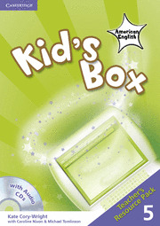 KID'S BOX AMERICAN ENGLISH LEVEL 5 TEACHER'S RESOURCE PACK WITH AUDIO CDS (2)