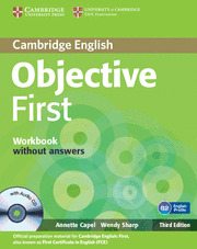 OBJECTIVE FIRST. WORKBOOK WITHOUT ANSWERS + AUDIO CD