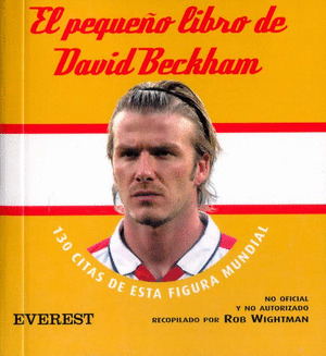 PEQUEÑO LIBRO DE DAVID BECKHAM