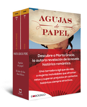 PACK MARTA GRACIA: AGUJAS DE PAPEL. EL OLOR DE LOS DÍAS FELICES