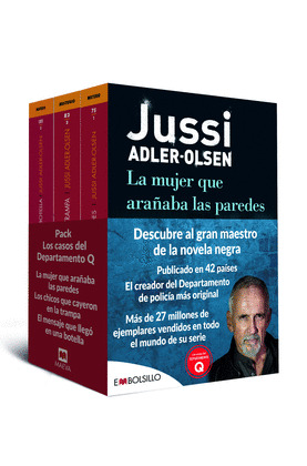 PACK LOS CASOS DEL DEPARTAMENTO Q: LA MUJER QUE ARAÑABA LAS PAREDES. LOS CHICOS QUE CAYERON EN LA TRAMPA.
