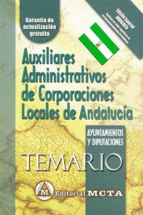 AUXILIAR ADMINISTRATIVO CORPORACION LOCAL COMUNIDAD VALENCIANA TEMARIO