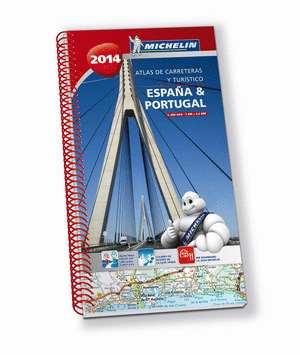 ATLAS CARRETERAS ESPAÑA Y TURISTICO 2014