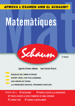 CUTR MATEMATICAS SCHAUM SELECTIVIDAD - CURSO CERO (CATALAN)