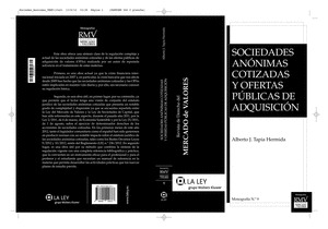 SOCIEDADES ANONIMAS COTIZADAS Y OFERTAS PUBLICAS DE ADQUISICION