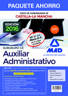 PAQUETE AHORRO CUERPO AUXILIAR ADMINISTRATIVO DE LA JUNTA DE COMUNIDADES DE CAST