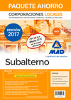 PAQUETE AHORRO SUBALTERNO DE CORPORACIONES LOCALES. AHORRO DE 47 ? (INCLUYE TEMA