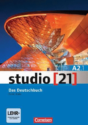 STUDIO ( 21). A2.1. DAS DEUTSCHBUCH       **CORNELSEN **