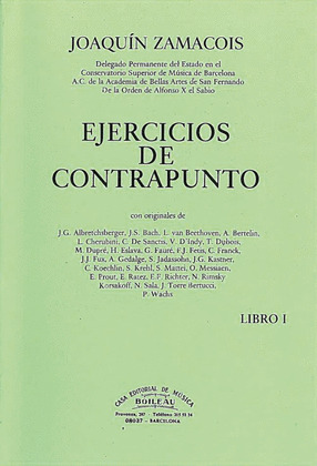 EJERCICIOS DE CONTRAPUNTO