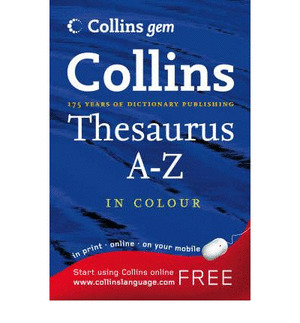 COLLINS THESAURUS A-Z. GEM